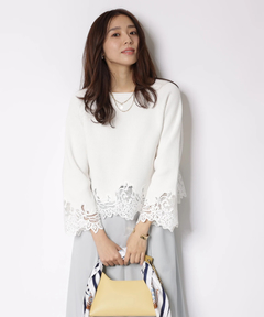 JUSGLITTY(ジャスグリッティー) |レースヘムニット