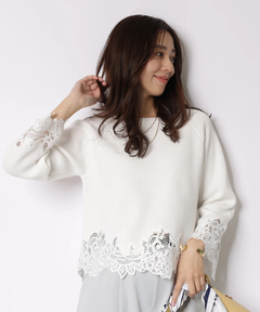 JUSGLITTY(ジャスグリッティー) |レースヘムニット