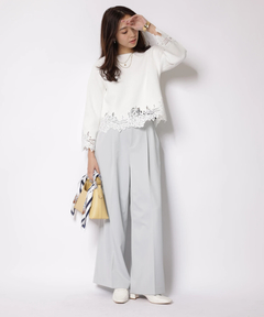 JUSGLITTY(ジャスグリッティー) |レースヘムニット