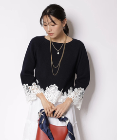 JUSGLITTY(ジャスグリッティー) |レースヘムニット