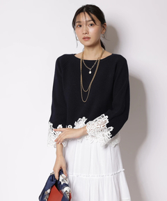 JUSGLITTY(ジャスグリッティー) |レースヘムニット