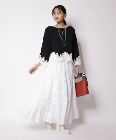 JUSGLITTY(ジャスグリッティー) |レースヘムニット