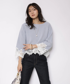 JUSGLITTY(ジャスグリッティー) |レースヘムニット