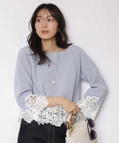 JUSGLITTY(ジャスグリッティー) |レースヘムニット