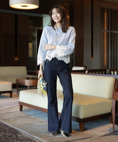 JUSGLITTY(ジャスグリッティー) |レースヘムニット