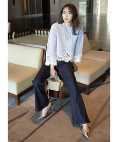 JUSGLITTY(ジャスグリッティー) |レースヘムニット