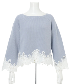 JUSGLITTY(ジャスグリッティー) |レースヘムニット