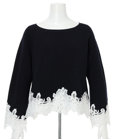 JUSGLITTY(ジャスグリッティー) |レースヘムニット