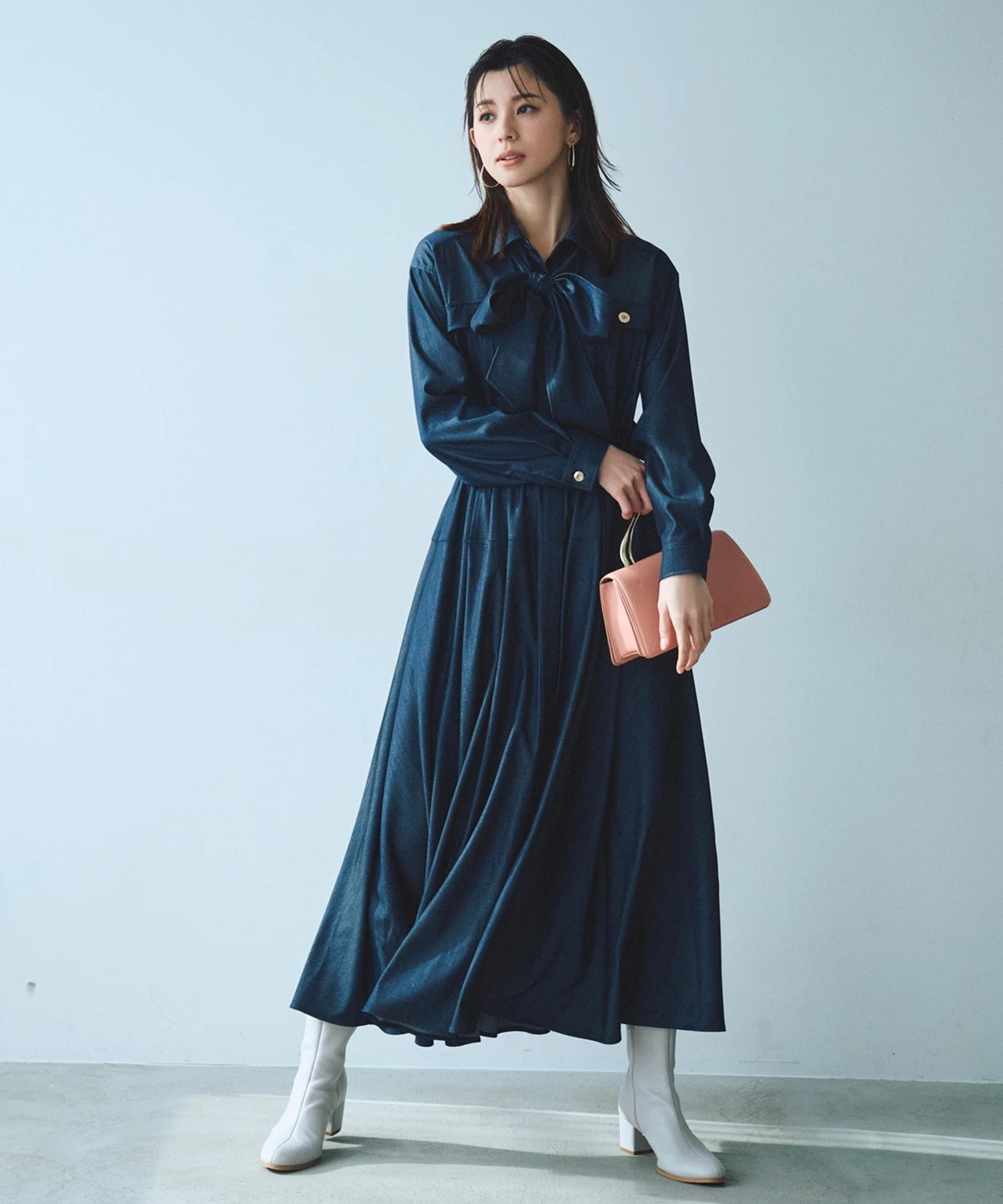 2WAYボウタイシャツワンピース | ワンピース | JUSGLITTY（ジャス