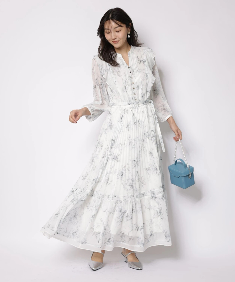 ガーデンフラワープリントワンピース | ワンピース | JUSGLITTY