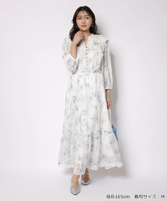 JUSGLITTY(ジャスグリッティー) |ガーデンフラワープリントワンピース