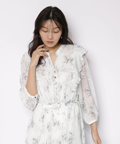 JUSGLITTY(ジャスグリッティー) |ガーデンフラワープリントワンピース