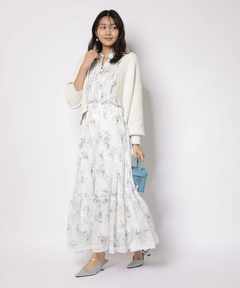 JUSGLITTY(ジャスグリッティー) |ガーデンフラワープリントワンピース