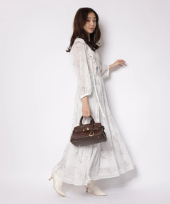 JUSGLITTY(ジャスグリッティー) |ガーデンフラワープリントワンピース