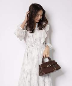 JUSGLITTY(ジャスグリッティー) |ガーデンフラワープリントワンピース