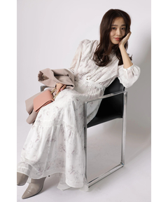 JUSGLITTY(ジャスグリッティー) |ガーデンフラワープリントワンピース