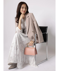 JUSGLITTY(ジャスグリッティー) |ガーデンフラワープリントワンピース