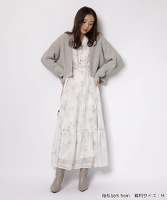 JUSGLITTY(ジャスグリッティー) |ガーデンフラワープリントワンピース