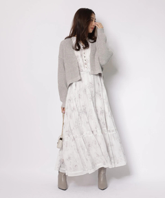 JUSGLITTY(ジャスグリッティー) |ガーデンフラワープリントワンピース