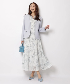 JUSGLITTY(ジャスグリッティー) |ガーデンフラワープリントワンピース