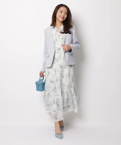 JUSGLITTY(ジャスグリッティー) |ガーデンフラワープリントワンピース