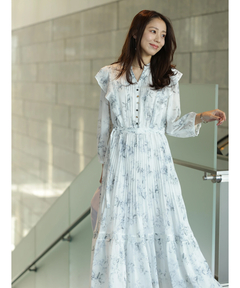 JUSGLITTY(ジャスグリッティー) |ガーデンフラワープリントワンピース