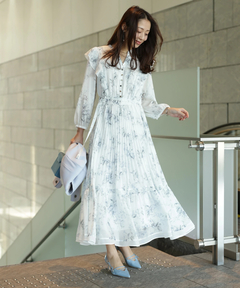 JUSGLITTY(ジャスグリッティー) |ガーデンフラワープリントワンピース