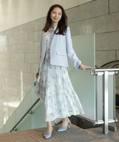 JUSGLITTY(ジャスグリッティー) |ガーデンフラワープリントワンピース