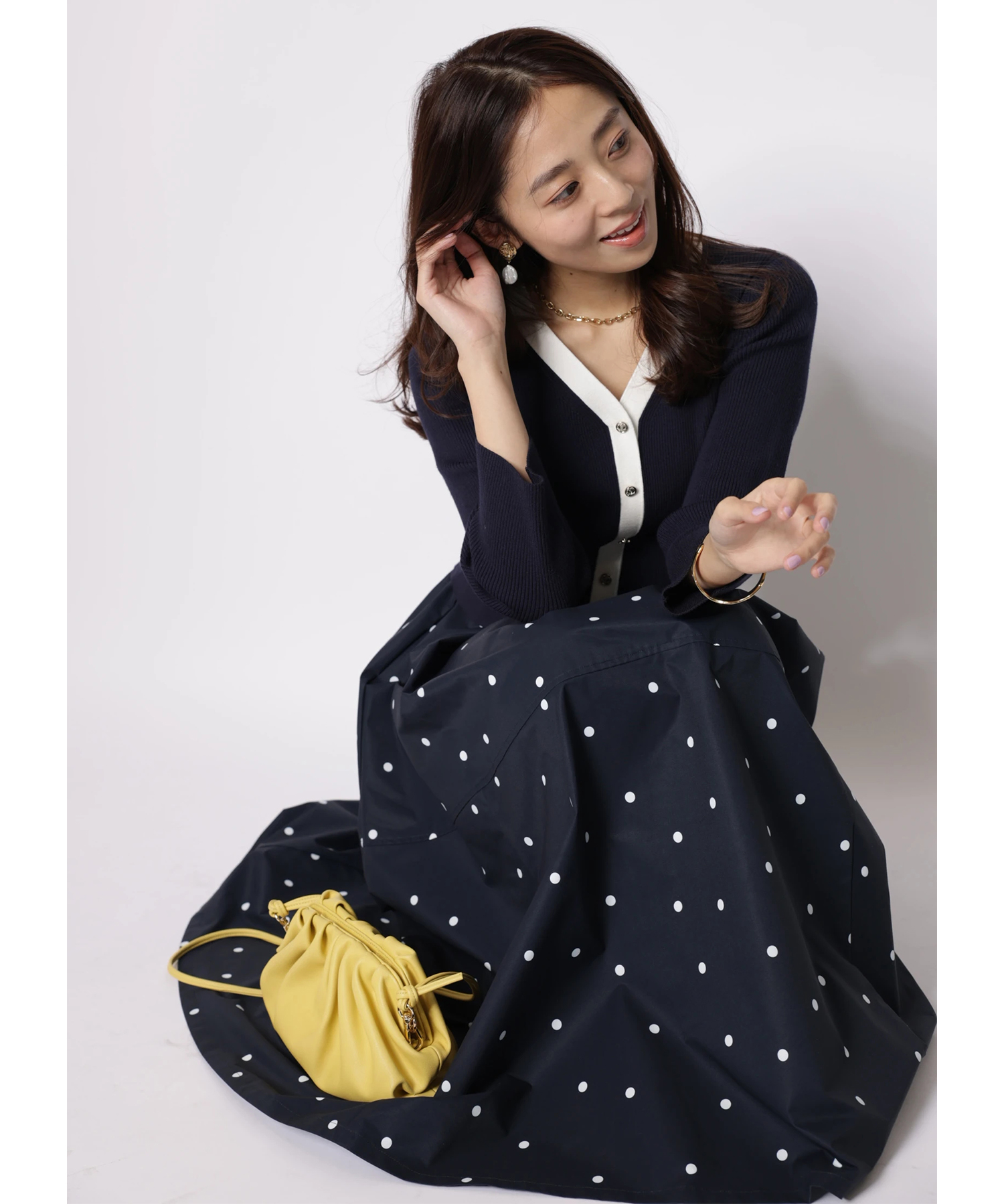 【新品未使用タグ付き】JUSGLITTY チェックスカートドッキングワンピース 新品未使用タグ付き】JUSGLITTY チェックスカートドッキングワンピース