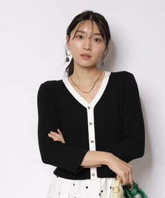 JUSGLITTY(ジャスグリッティー) |ドットスカートドッキングワンピース