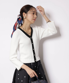 JUSGLITTY(ジャスグリッティー) |ドットスカートドッキングワンピース