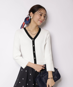 JUSGLITTY(ジャスグリッティー) |ドットスカートドッキングワンピース