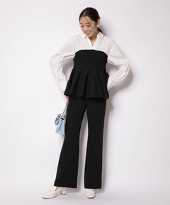 JUSGLITTY(ジャスグリッティー) |ベーシック美脚パンツ