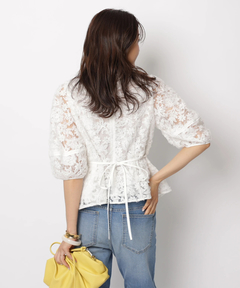 JUSGLITTY(ジャスグリッティー) |チュールレースブラウス