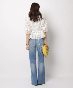 JUSGLITTY(ジャスグリッティー) |チュールレースブラウス