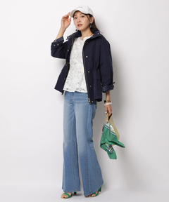 JUSGLITTY(ジャスグリッティー) |チュールレースブラウス