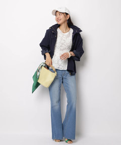 JUSGLITTY(ジャスグリッティー) |チュールレースブラウス