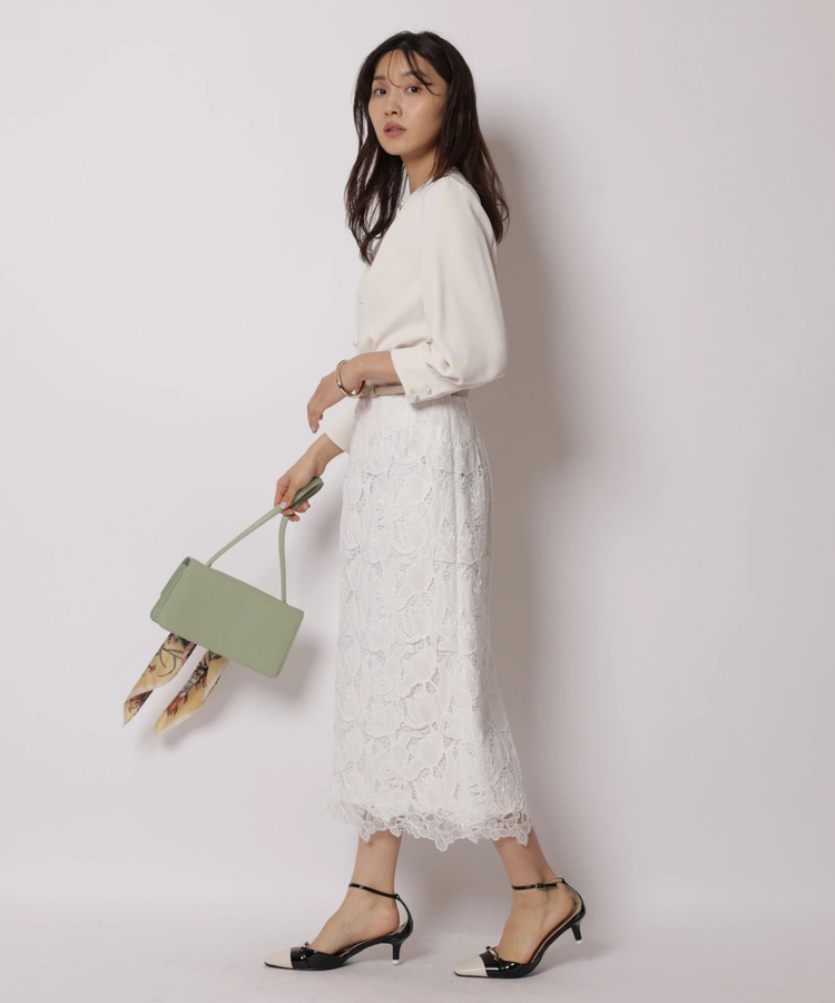 ベルト付レースタイトスカート | スカート | JUSGLITTY（ジャス