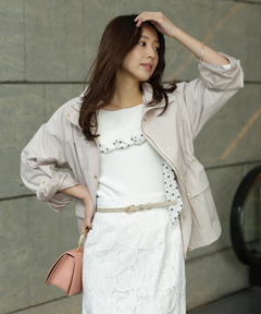 JUSGLITTY(ジャスグリッティー) |撥水スプリングブルゾン