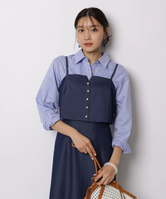 JUSGLITTY(ジャスグリッティー) |セットアップライクキャミワンピース