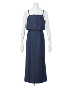 JUSGLITTY(ジャスグリッティー) |セットアップライクキャミワンピース