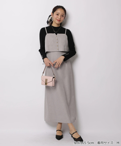 JUSGLITTY(ジャスグリッティー) |セットアップライクキャミワンピース