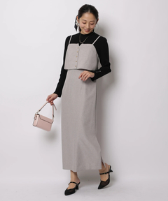 JUSGLITTY(ジャスグリッティー) |セットアップライクキャミワンピース