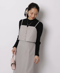 JUSGLITTY(ジャスグリッティー) |セットアップライクキャミワンピース