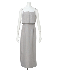 JUSGLITTY(ジャスグリッティー) |セットアップライクキャミワンピース