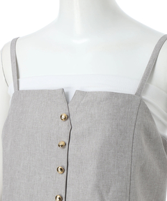 JUSGLITTY(ジャスグリッティー) |セットアップライクキャミワンピース