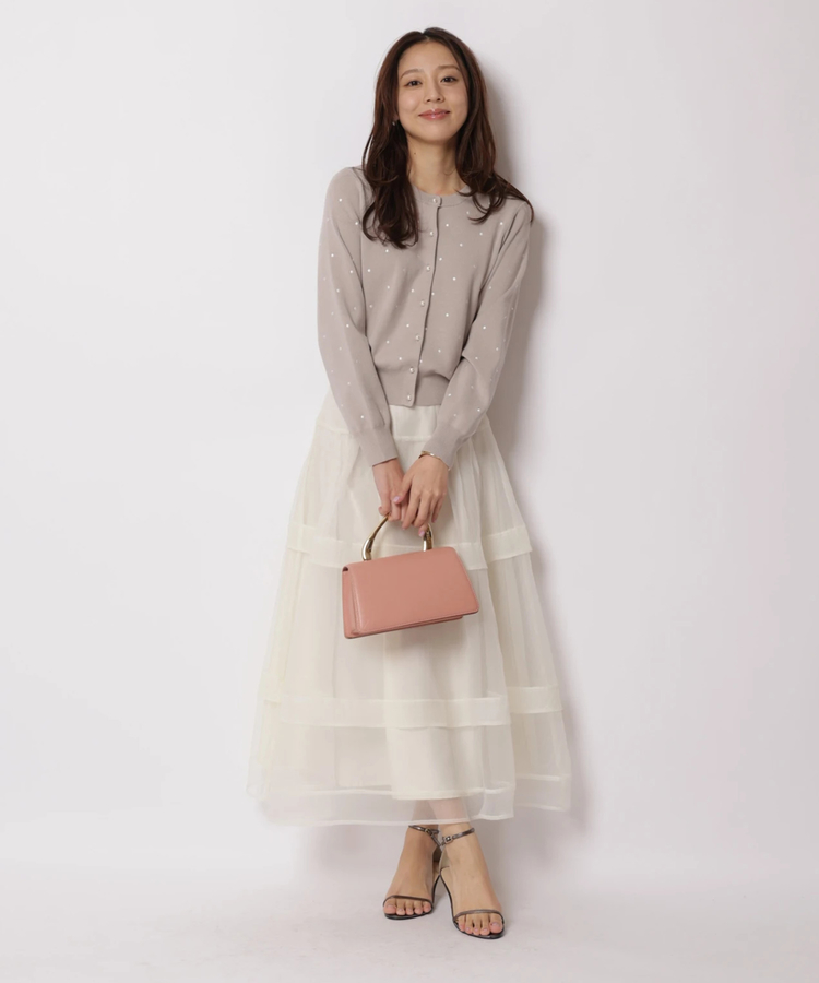 プチドット刺繍カーディガン | カーデ | JUSGLITTY（ジャス