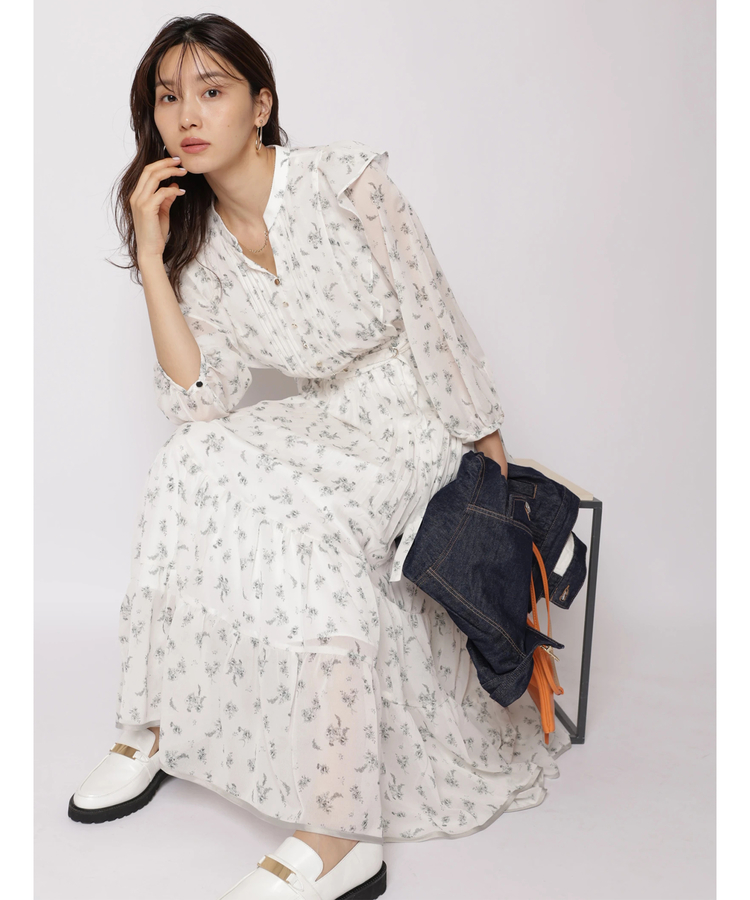 JUSGLITTY(ジャスグリッティー) |【Arpege story限定】プチフラワープリントワンピース