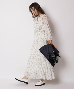 JUSGLITTY(ジャスグリッティー) |【Arpege story限定】プチフラワープリントワンピース