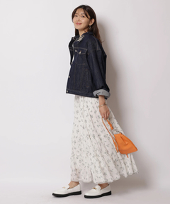 JUSGLITTY(ジャスグリッティー) |【Arpege story限定】プチフラワープリントワンピース